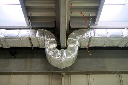 Duct work mechanical insulation.